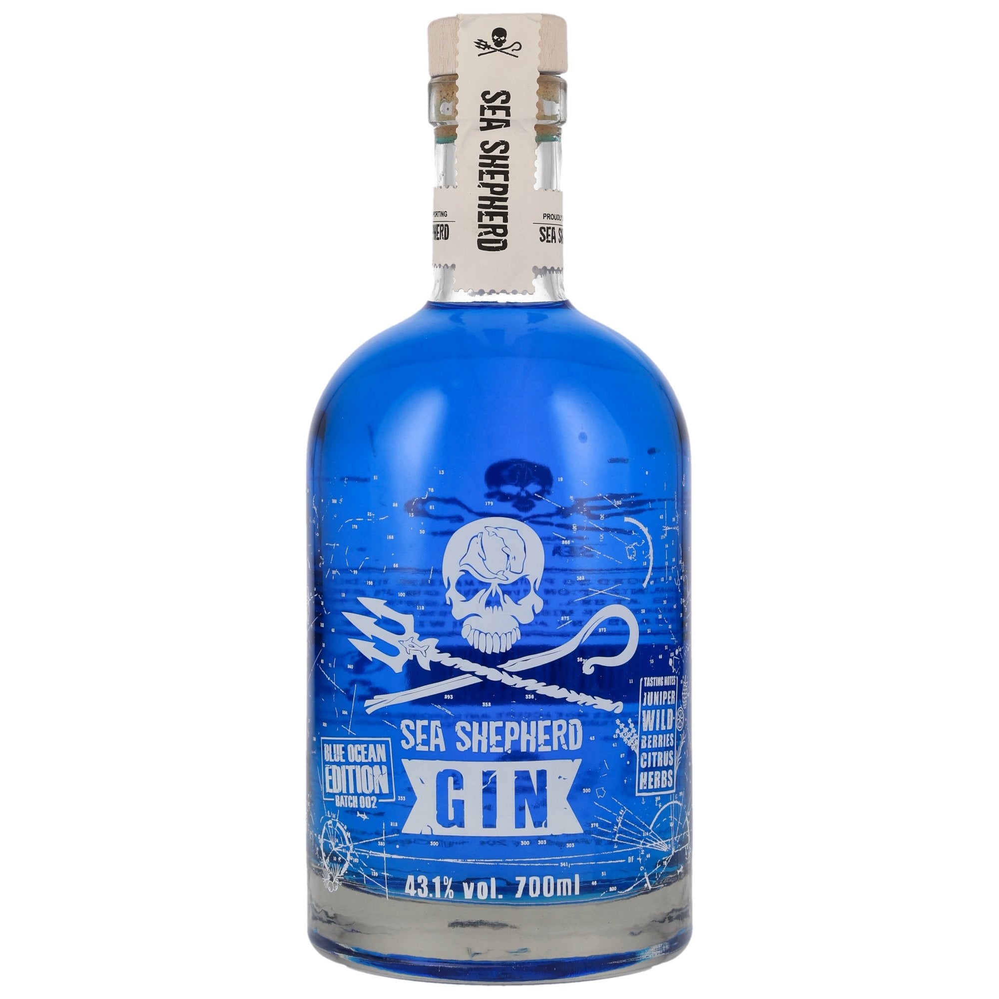 Ocean – Edition 2 Blue Marine Shepherd protection Batch Sea Premium-Malts Gin based –