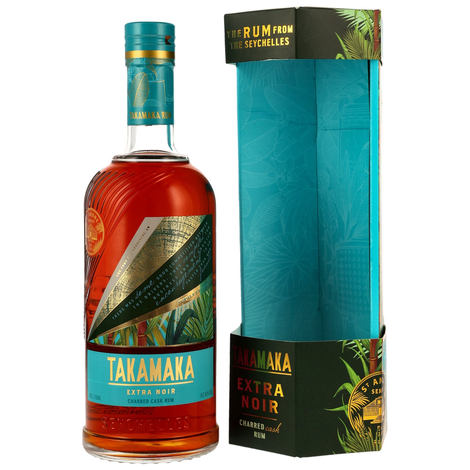 Takamaka Extra Noir Rum 43% Vol. – Premium-Malts
