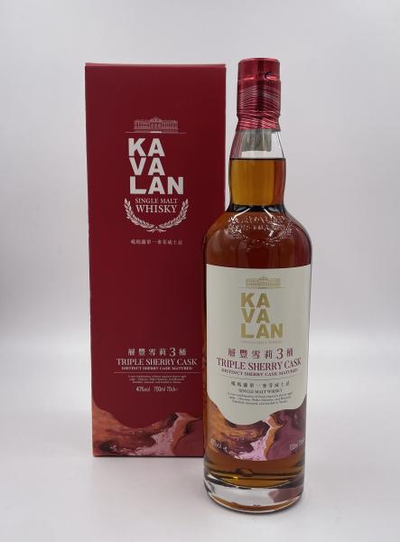 Kavalan Triple Sherry Cask 40.0% Vol. – Premium-Malts