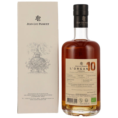 Jean-Luc Pasquet Cognac L'Organic 10