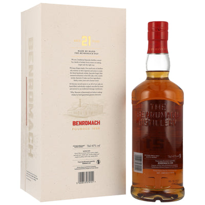 Benromach 21 yo Speyside Single Malt Scotch Whisky 43% Vol.