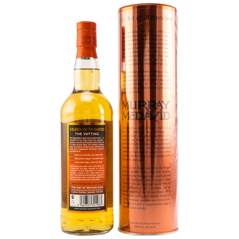 The Speysiders 2009 - 10 y.o. Batch 2 - Murray McDavid 46% Vol.