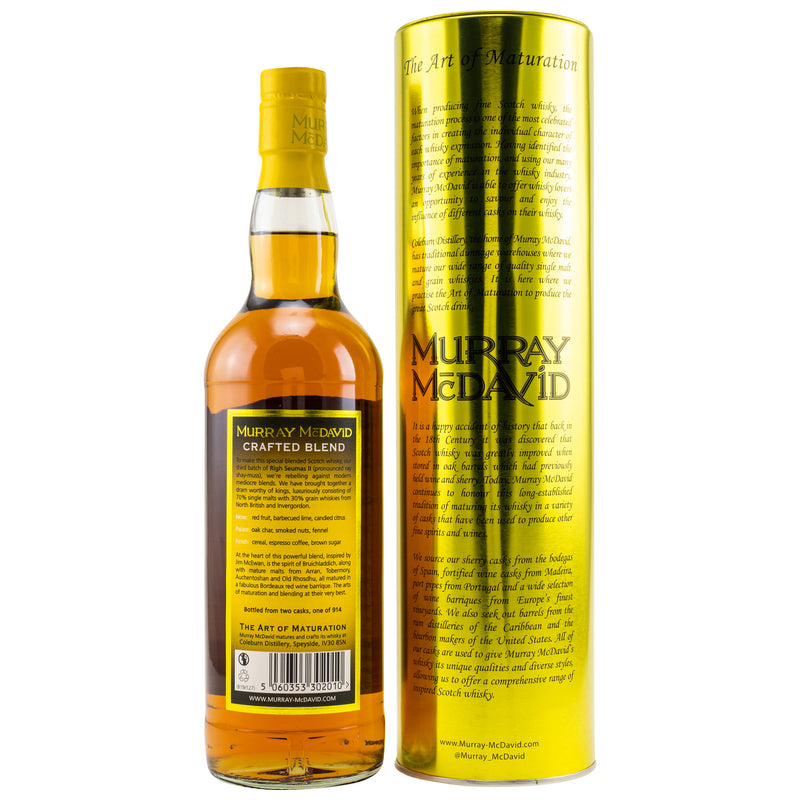 Righ Seumas II 2008 - 10 yo - Murray McDavid 50% Vol.