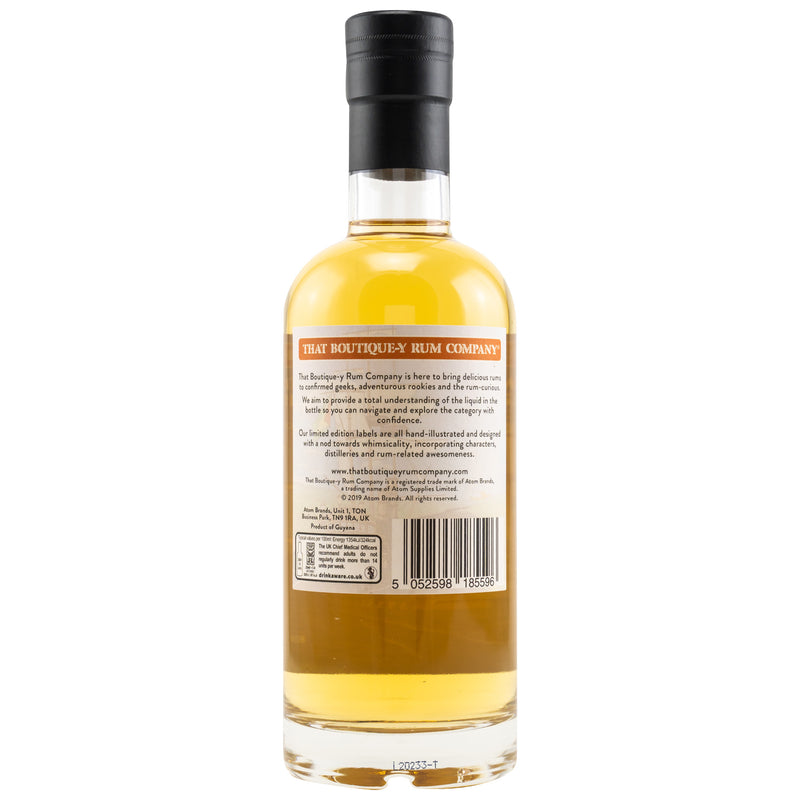 Diamond Distillery (Savalle Still), Guyana - Trad. Column Rum 12 y.o. - Batch 1 (That Boutique-y Rum Company) 57,8% Vol.