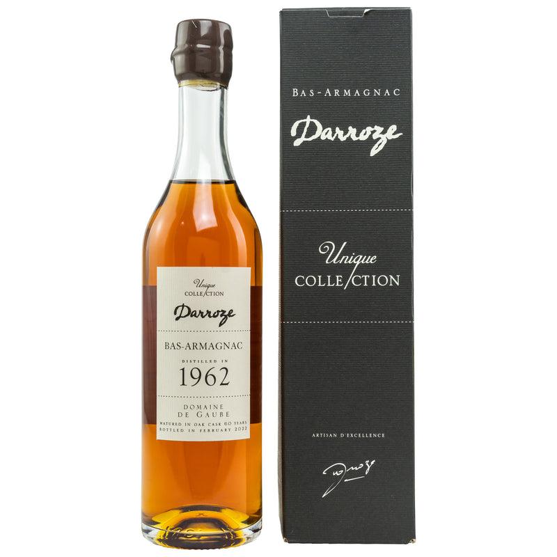 Armagnac Darroze Chateau de Gaube 1962/2022 60 Jahre 42,5% Vol.