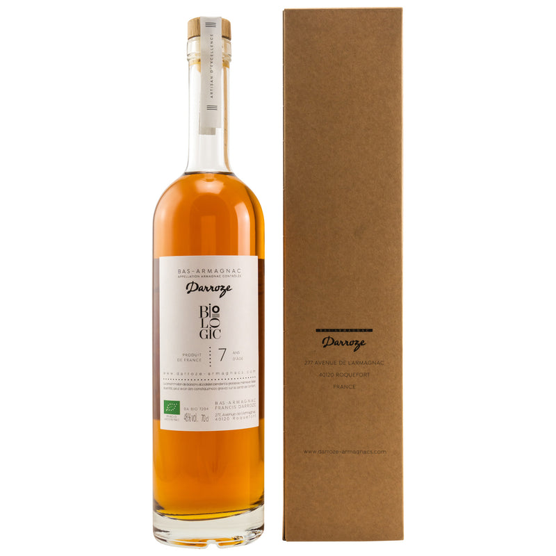 Armagnac Darroze Biologic 7 years 48% Vol.