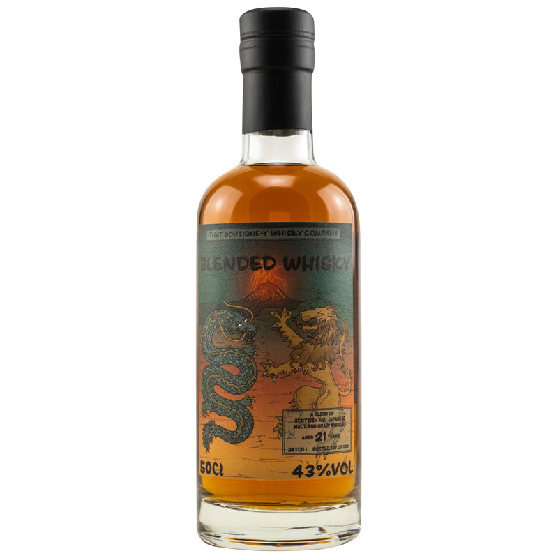 Japanese Blended Whisky 21 y.o. - Batch 1 (That Boutique-Y Whisky Company) 43% Vol.