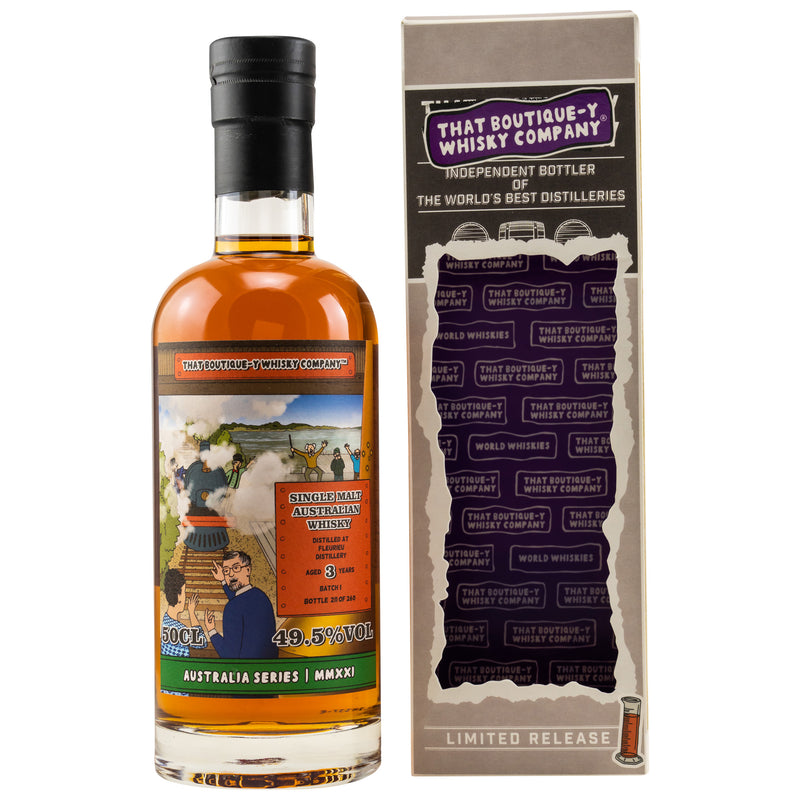 Fleurieu 3 yo - Batch 1 (That Boutique-Y Whiskey Company) 49.5% Vol.