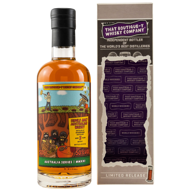 Riverbourne 3 y.o. - Batch 1 (That Boutique-Y Whisky Company) 50% Vol.