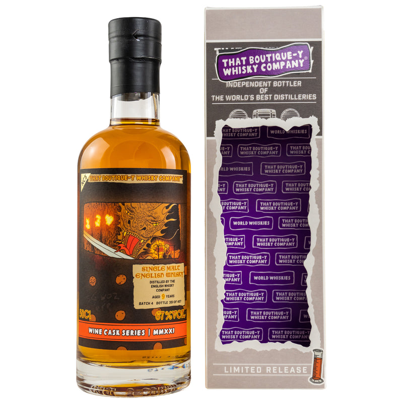 English Whisky Co. 9 y.o. - Batch 4 (That Boutique-Y Whisky Company) 67% Vol.