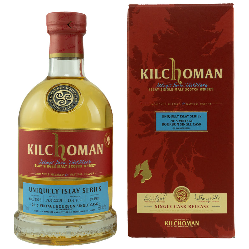 Kilchoman 2015/2021 - 5 y.o. Bourbon Cask 