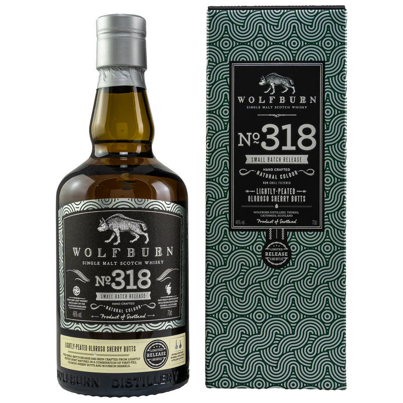 Wolfburn No 318 46% Vol.