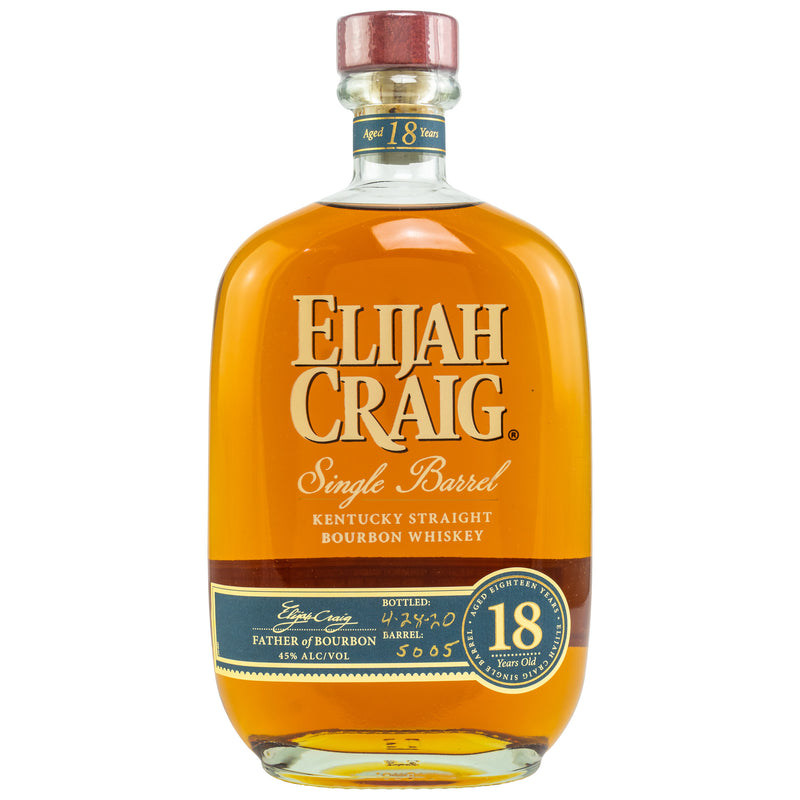 Elijah Craig 18 yo 45% Vol.