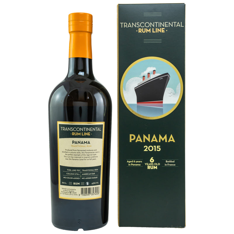 Panama - 6 y.o. - Rum - Transcontinental Rum Line 43% Vol.