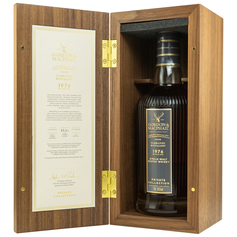 Glenlivet 1976/2021 G&M PVC Private Collection 