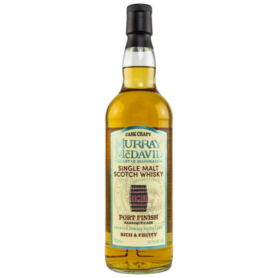 Mannochmore Port Cask Finish - Murray McDavid 44.5% Vol.