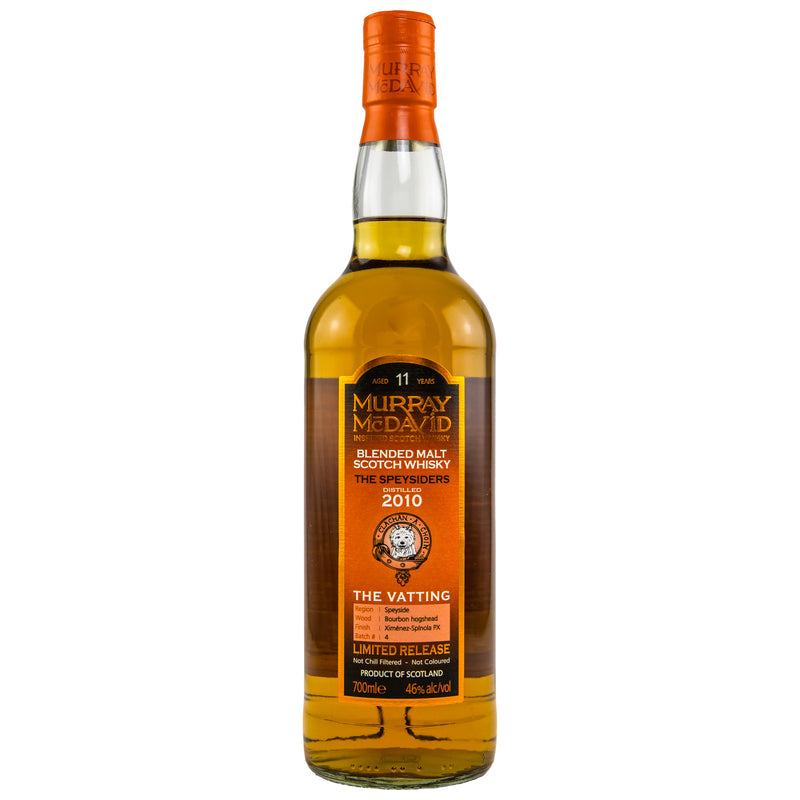 The Speysiders 2010 - 11 yo First Fill Spinola PX Cask - Batch 4 - Murray McDavid 46% Vol.