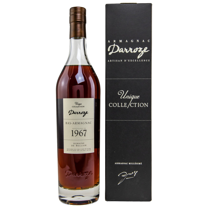 Armagnac Darroz Domaine Bellair 1967/2022 55 years 42.5% Vol.