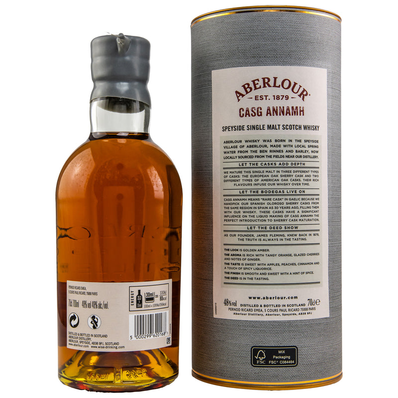 Aberlour Casg Annamh Small Batch 0007 48% Vol.