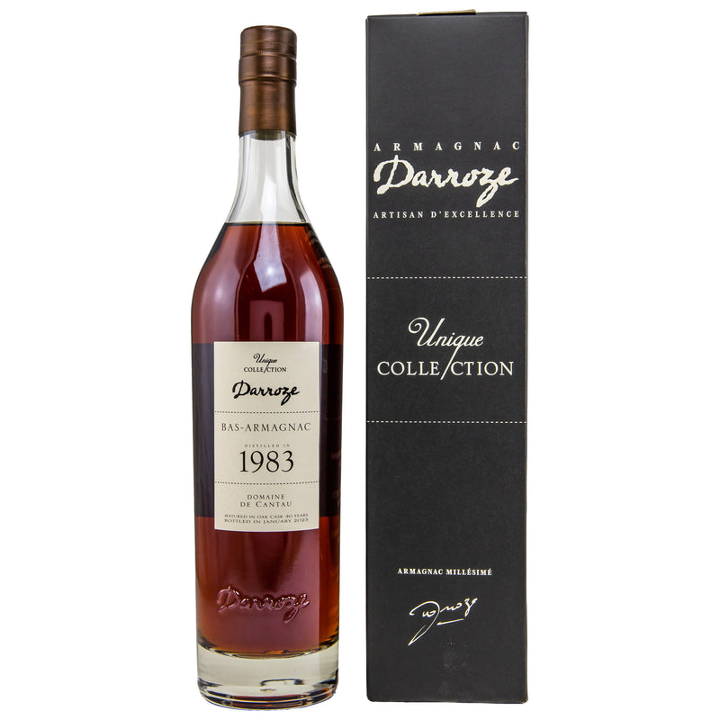 Armagnac Darroze Domaine de Cantau 1983/2023 - 40 years 50% Vol.