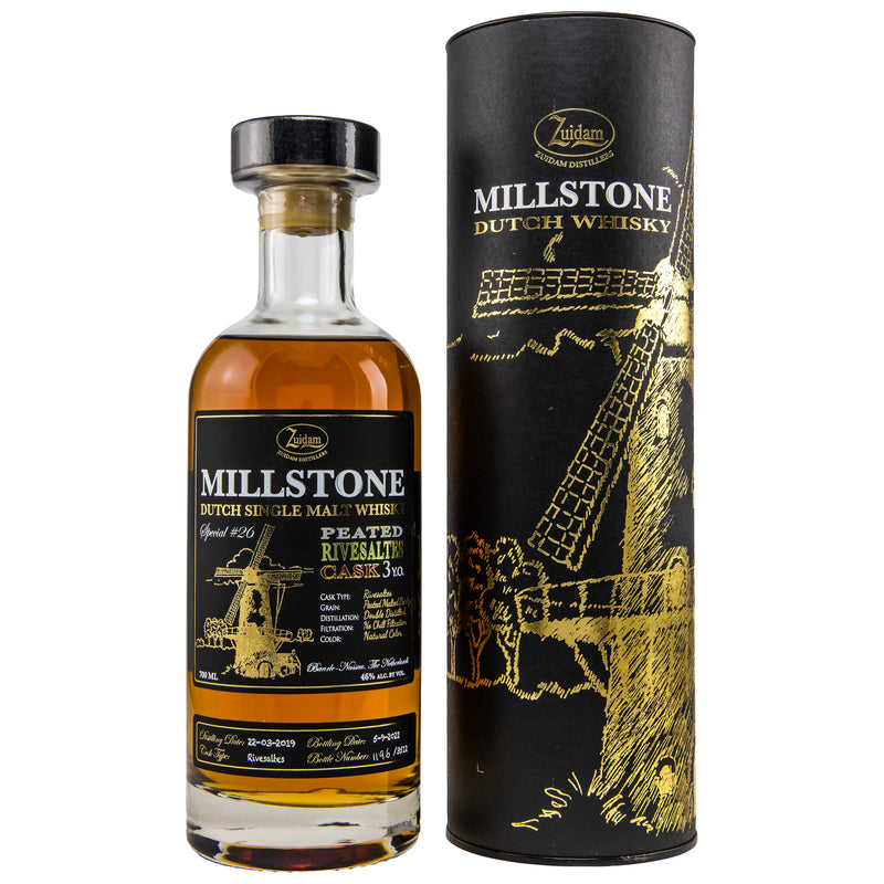 Millstone 2019/2022 - 3 y.o. - Single Malt Peated Rivesaltes Cask - Special 