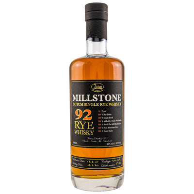 Millstone 92 Single Rye Whiskey 46% Vol.