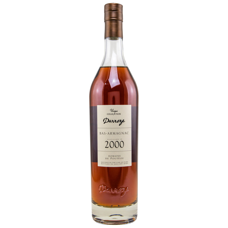 Armagnac Darroze Domaine de Pouteou 2000/2023 - 23 Jahre 50% Vol.