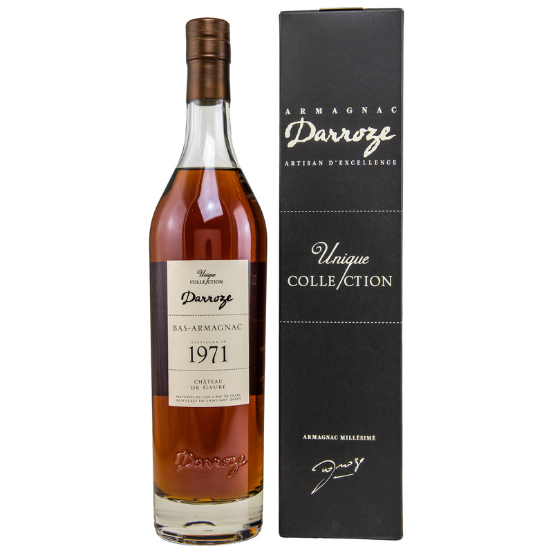 Armagnac Darroze Chateau de Gaube 1971/2023 52 years 41% Vol.