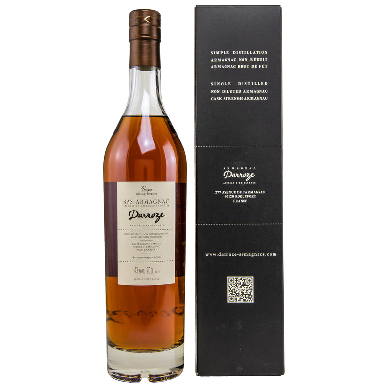 Armagnac Darroze Chateau de Gaube 1972/2023 51 years 43% Vol.