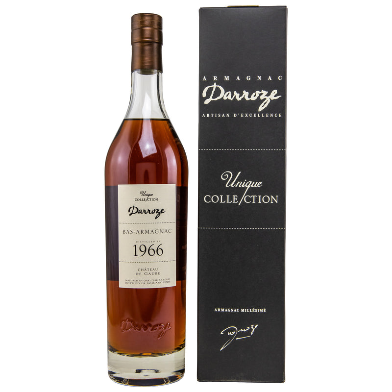 Armagnac Darroze Chateau de Gaube 1966/2023 57 years 43.5% Vol.