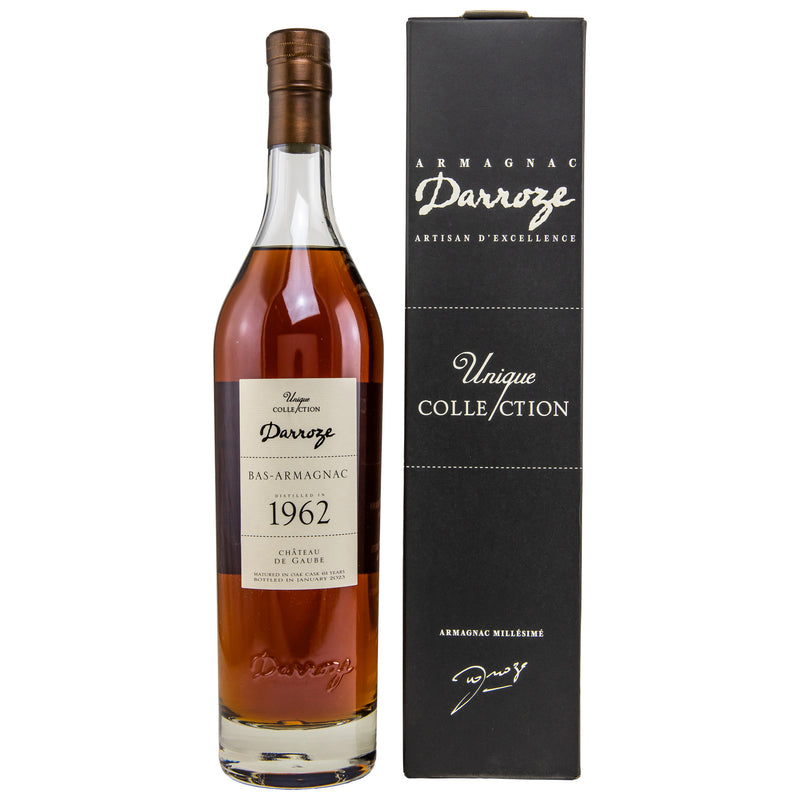 Armagnac Darroze Chateau de Gaube 1962/2023 61 Jahre 42,5% Vol.