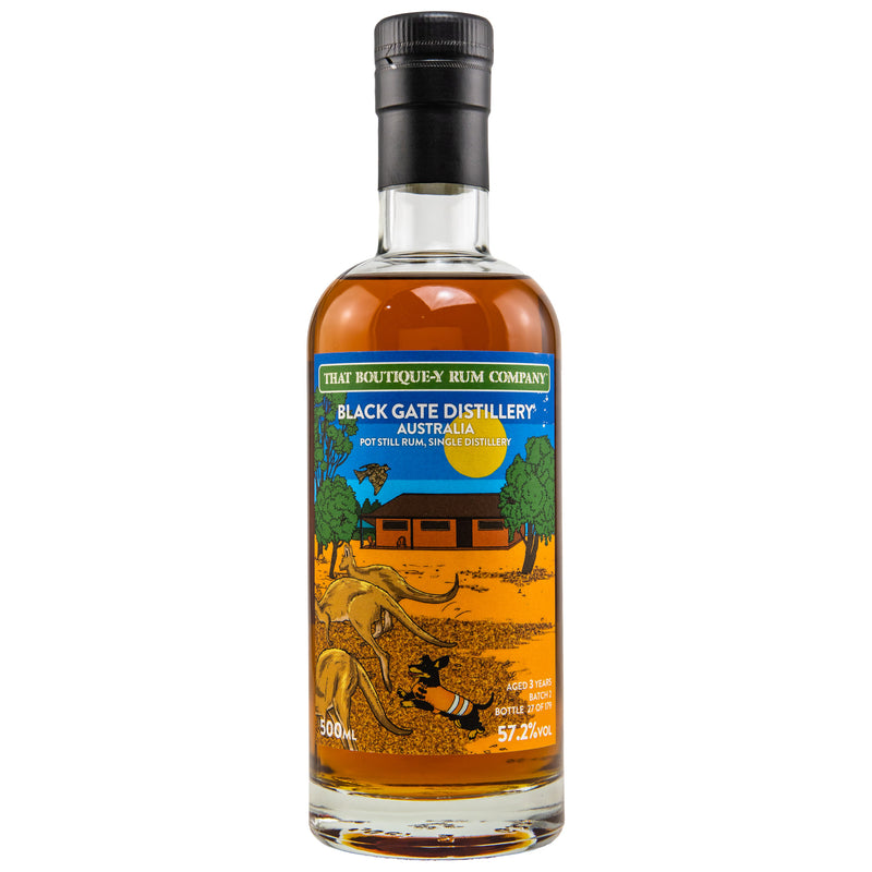 Black Gate Distillery (Pot Still) 3 yo Batch 2 (That-Boutique-Y Rum Company) 57.2% Vol.