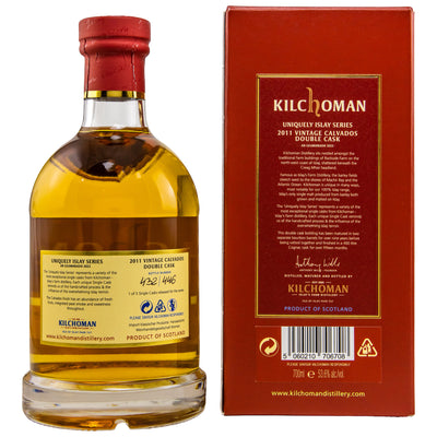 Kilchoman 2011/2022 - 11 y.o. - Calvados Finish #126+129/2011 53,6%