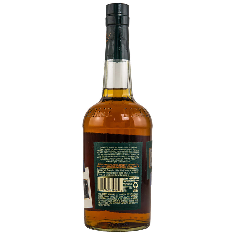 George Dickel Inaugural Release Leopold Brothers Collab. Blend 50% Vol.