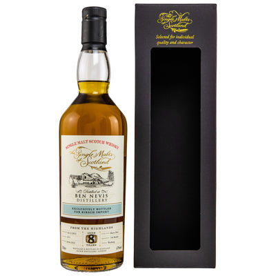 SMOS Ben Nevis 2013/2022 Highland Single Malt Scotch Whiskey Exclusively bottled for Kirsch Import 67% Vol.