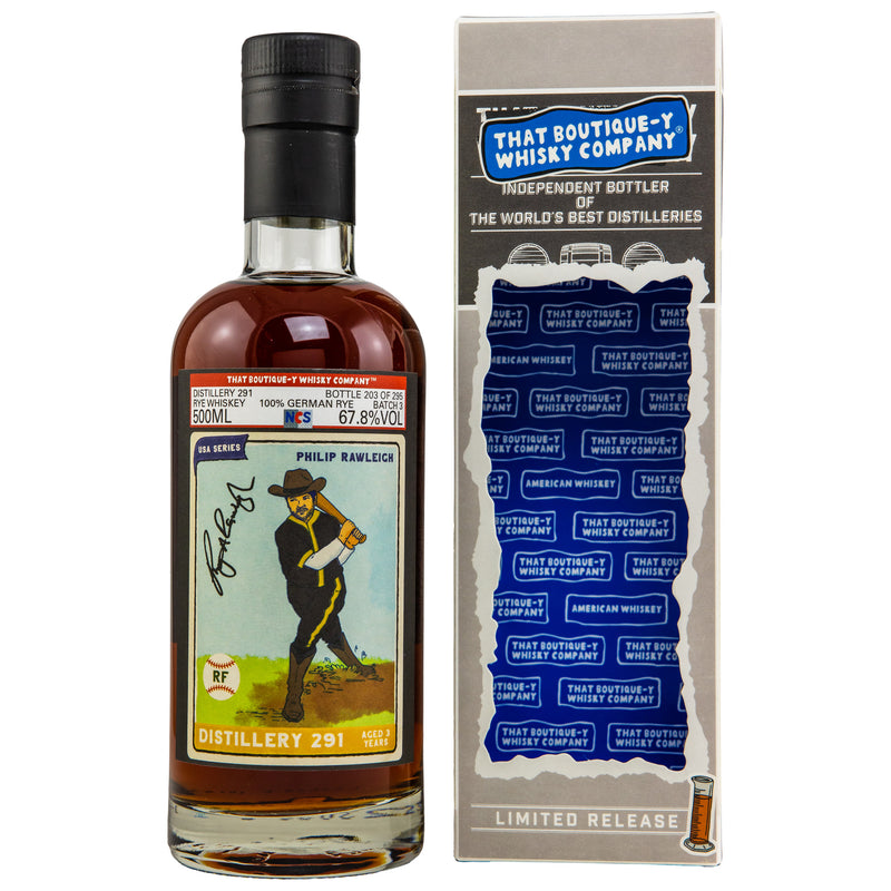 Distillery 291 3 yo - Batch 3 (That Boutique-Y Whiskey Company) 67.8% Vol.