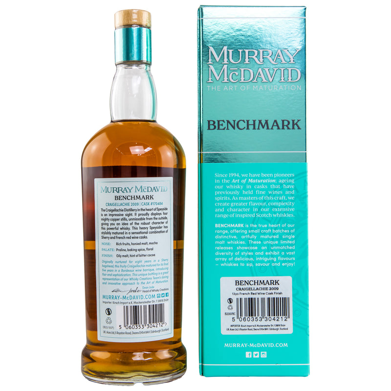 Craigellachie 2009/2023 - 13 y.o. - French Wine Cask Finish - Murray McDavid 58,3% Vol.