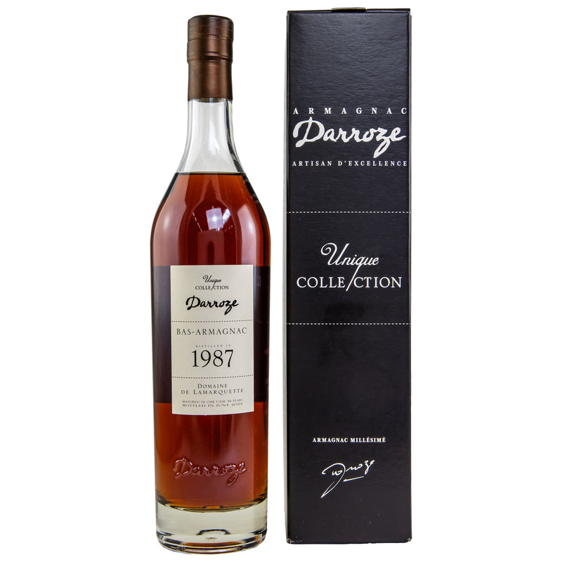 Armagnac Darroze Domaine de Lamarquette 1987/2023 - 36 Jahre 49% Vol.