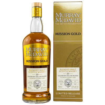 Coleburn Deluxe Blend 2002/2023 - 20 yo - Blended Malt Scotch Whiskey - Murray McDavid 42.7% Vol.