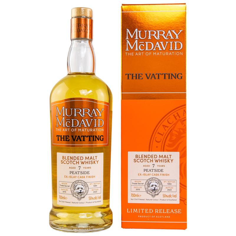 Peatside 2015/2023 - 7 y.o. - Ex Islay Cask - Murray McDavid 50% Vol.