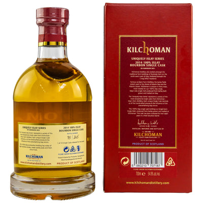 Kilchoman 2014/2023 - 8 y.o. Bourbon Cask #642/2014 54,8% Vol.