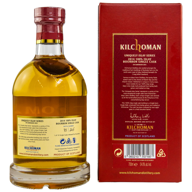 Kilchoman 2014/2023 - 8 yo Bourbon Cask 