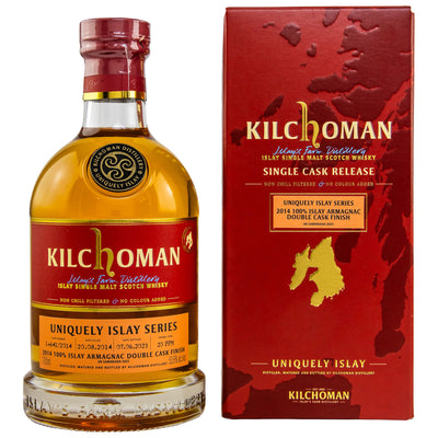 Kilchoman 2014/2023 - 8 yo Armagnac Finish #1+641/2014 53.6% Vol.