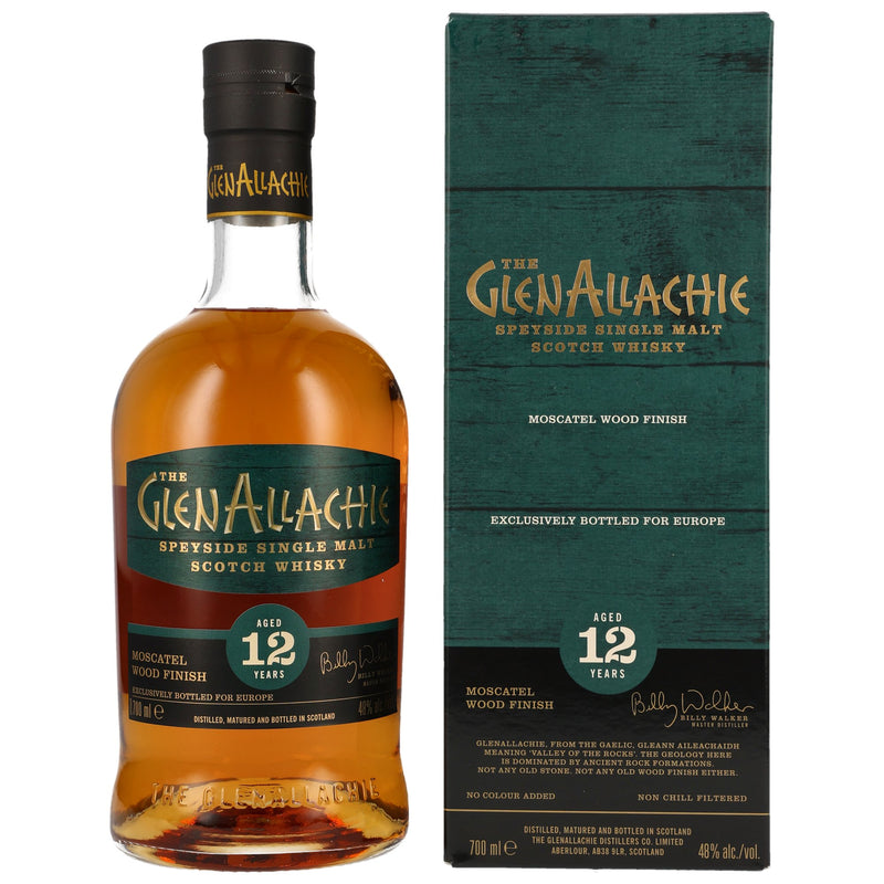 GlenAllachie 12 y.o. Moscatel Wood Finish 48% Vol.