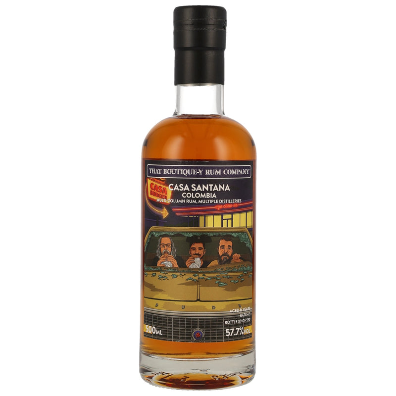 Casa Santana 6 y.o. Columbian Rum - Batch 5 (That Boutique-y Rum Company) 57,7% Vol.