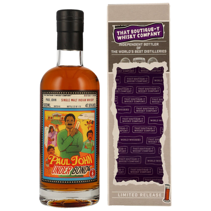 Paul John 6 yo Batch 6 (That Boutique-y Whiskey Company) 47.6% Vol.