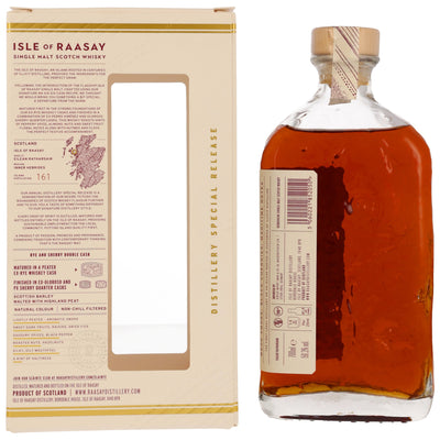 Isle of Raasay Single Malt Whiskey - Single Cask #21/1514 - Peated Sherry 59.3% Vol.