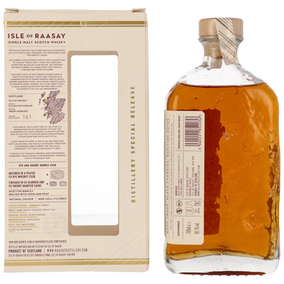 Isle of Raasay Single Malt Whiskey - Single Cask #22/672 - Peated Sherry 60.1% Vol.