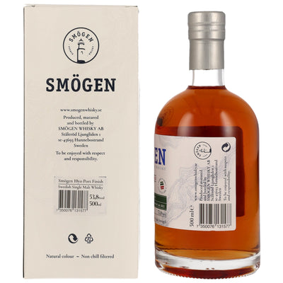 Smögen Swedish Single Malt Whisky 2012/2023 Port Cask 10 y.o. 53,8% Vol.