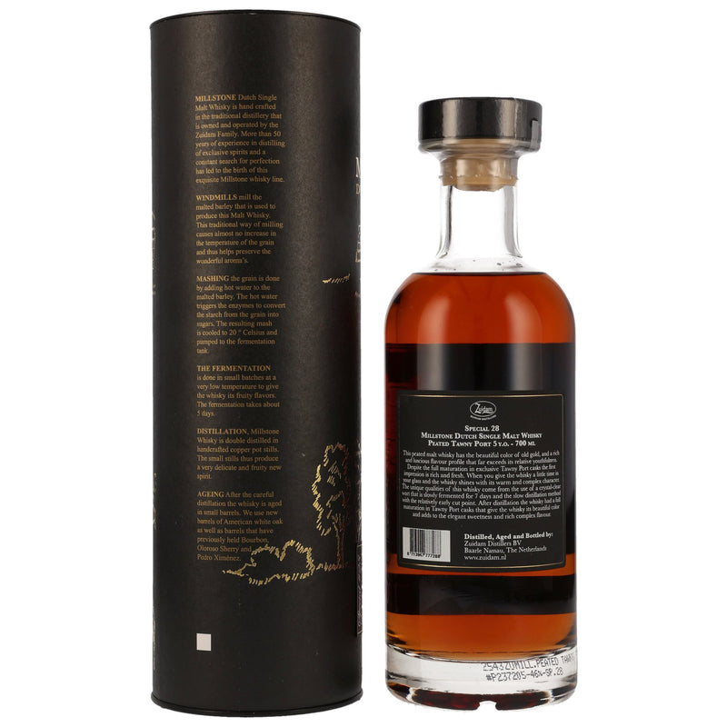 Millstone 2018/2023 - 5 y.o. - Single Malt Peated Tawny Port Cask - Special 